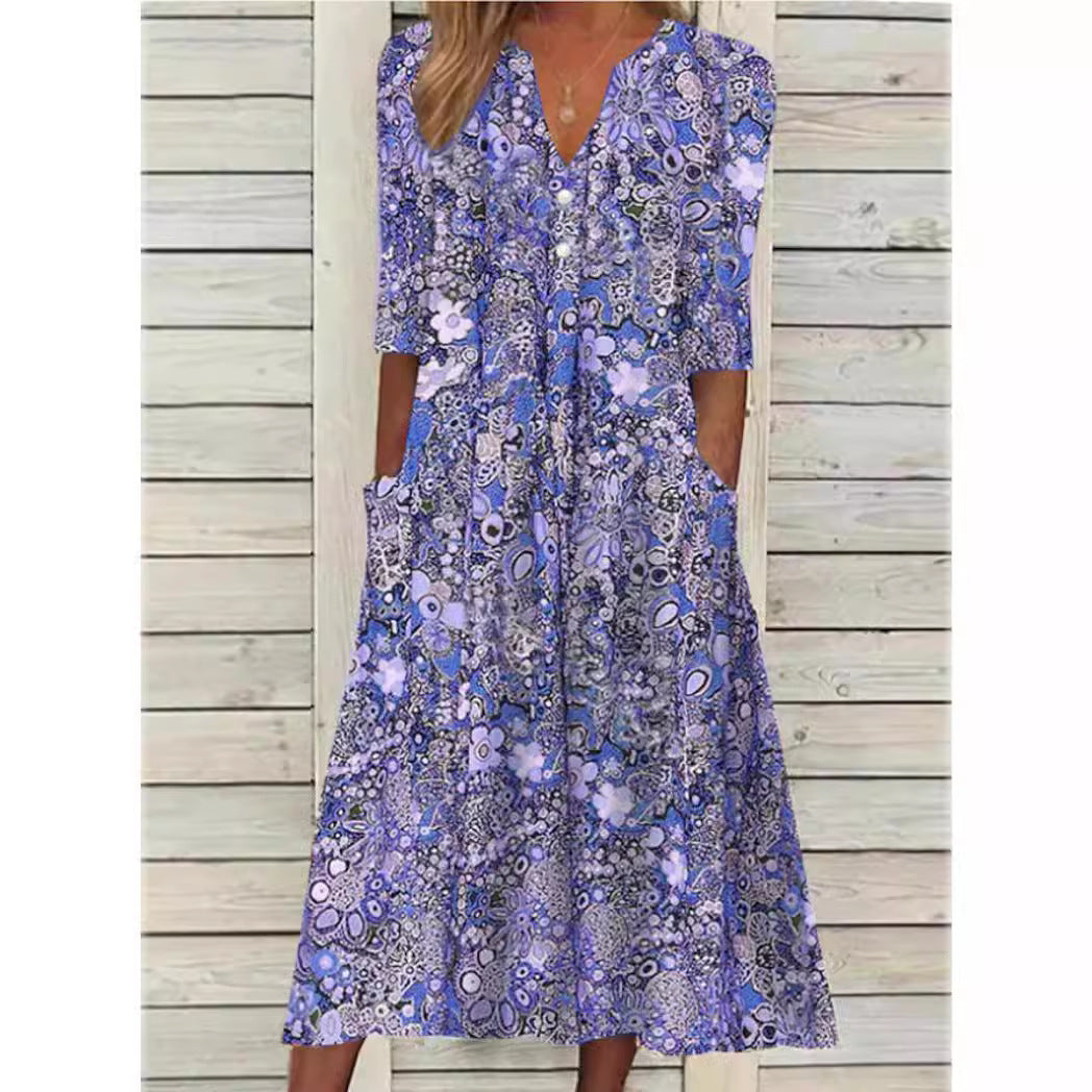 Eliza™ - Florales Sommerkleid