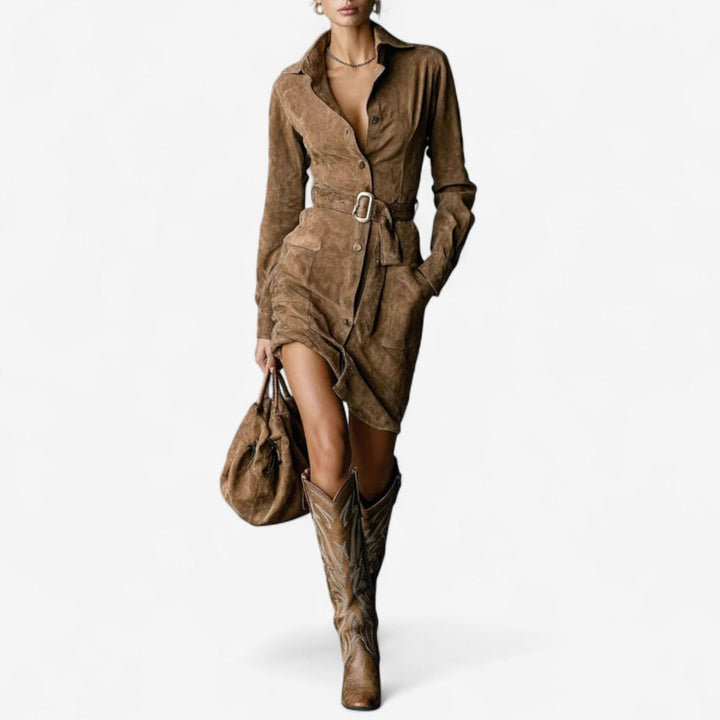 Betty™ Kleid Camel