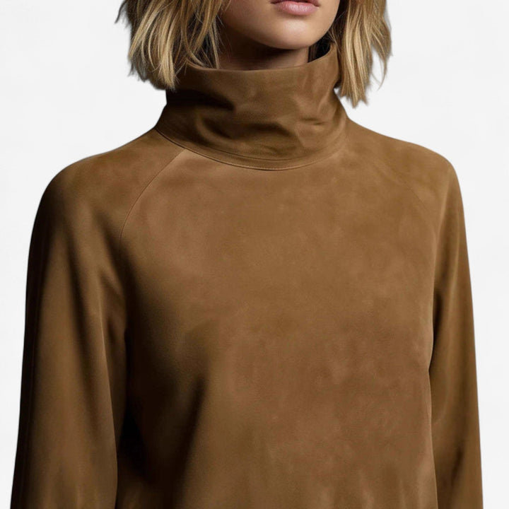 Tania™ Mini-Kleid mit Stehkragen