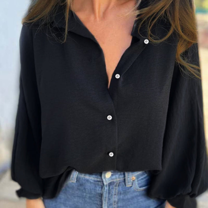 Elysa™ - Elegante Bluse mit Knopfleiste