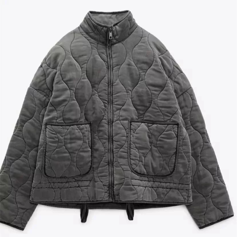 Zara™ - Vintage Steppjacke aus Baumwolle