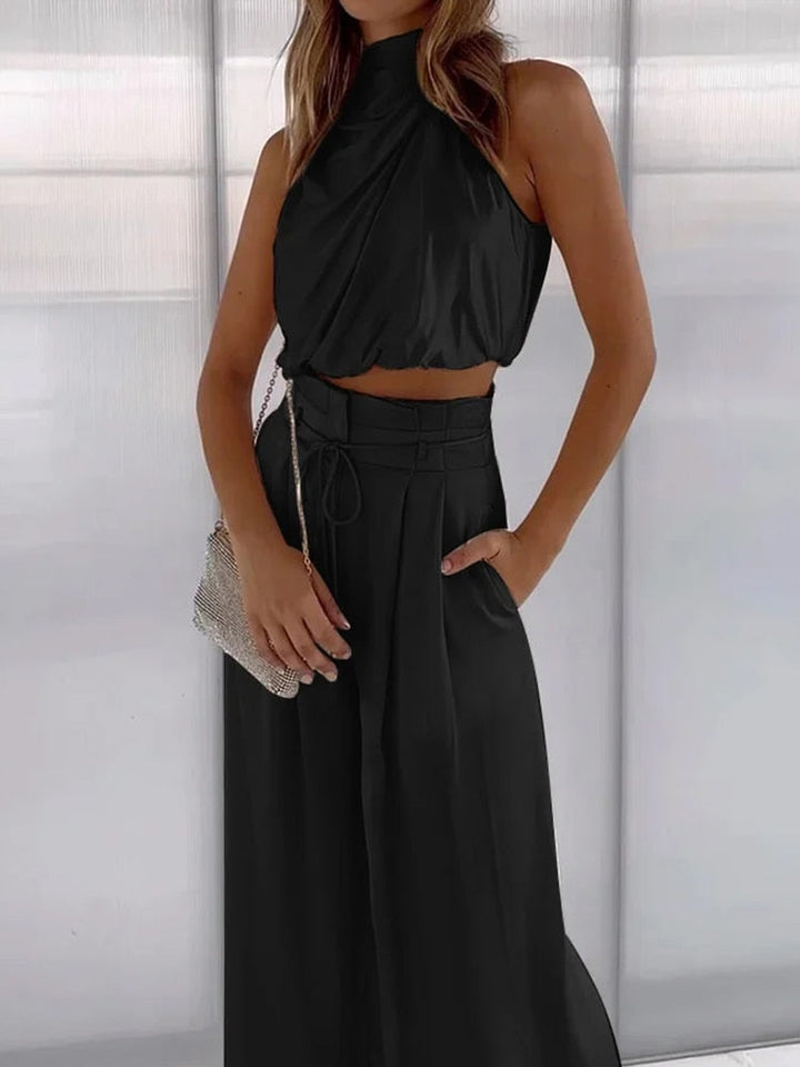 Jana™ - Satin Zweiteiliges Set