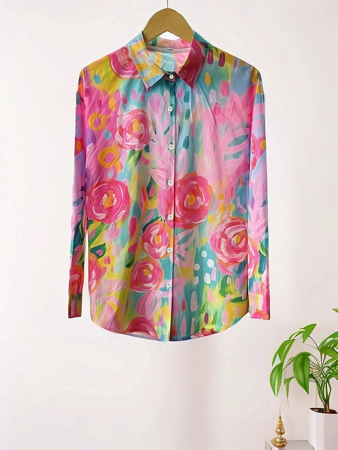 Annika™ - Bunte Bluse mit verspieltem Druck