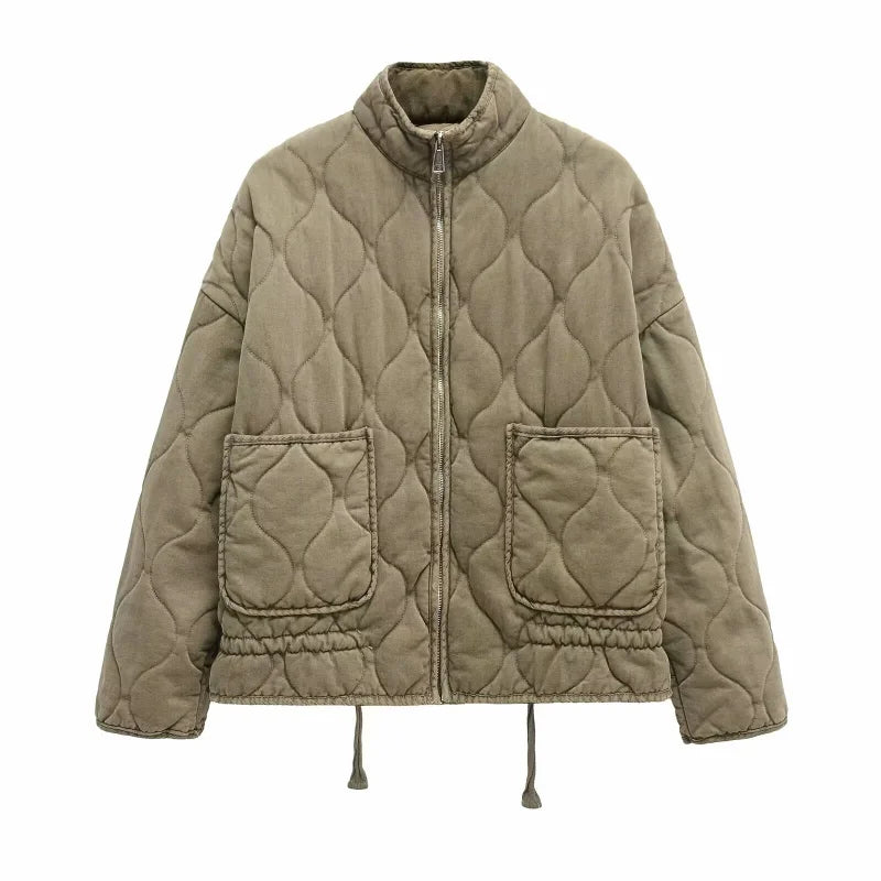 Zara™ - Vintage Steppjacke aus Baumwolle
