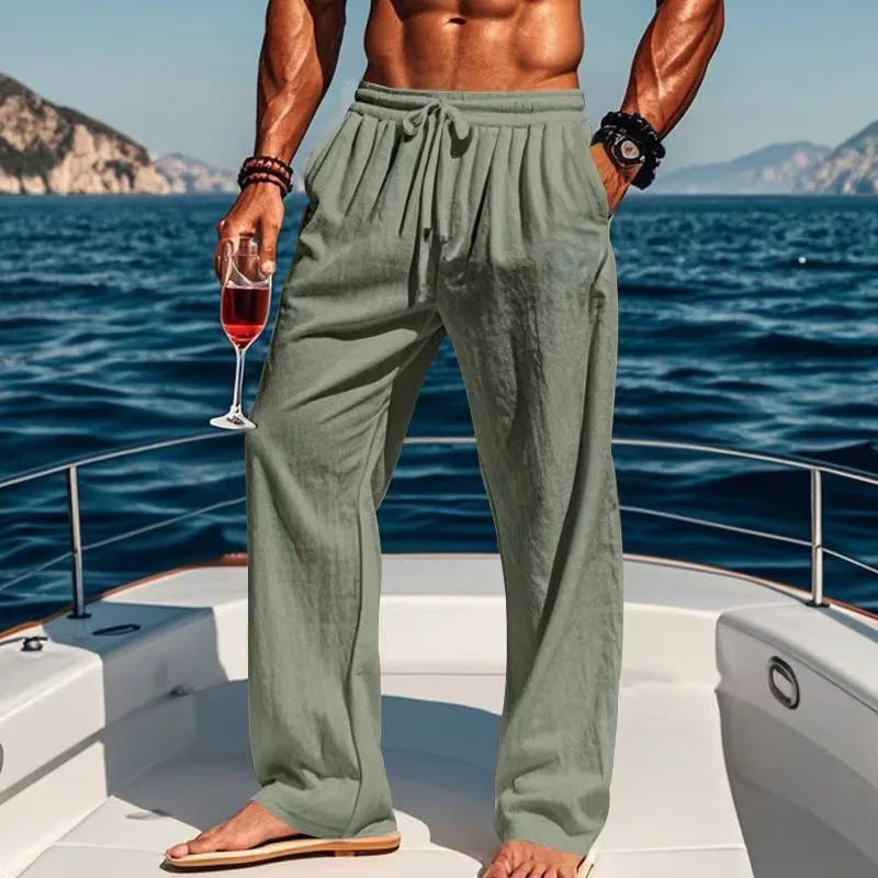 Elyas - Entspannte Leinenhose