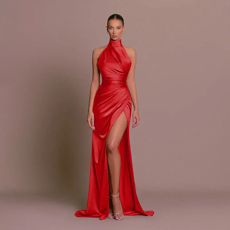 Livia | Elegantes Schlitzkleid