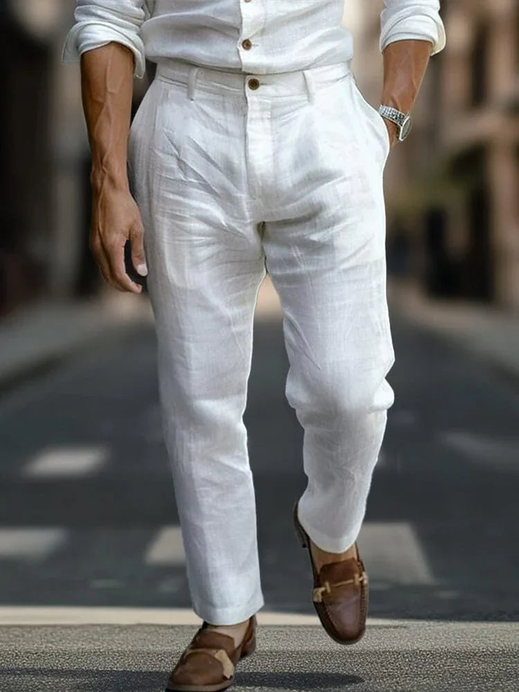 Alaric - Maßgeschneiderte Leinenhose