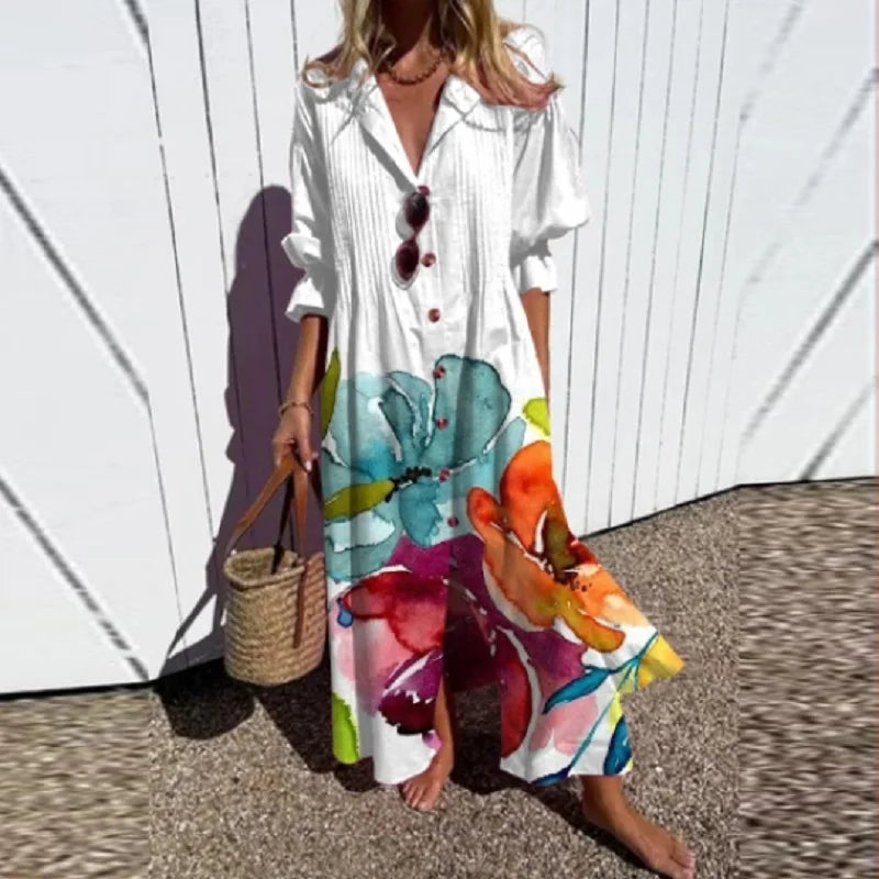 Diara™ - Luxe Frühling Bohemian Kleid