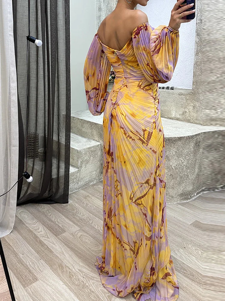 Selina | Elegantes V-Ausschnitt-Kleid