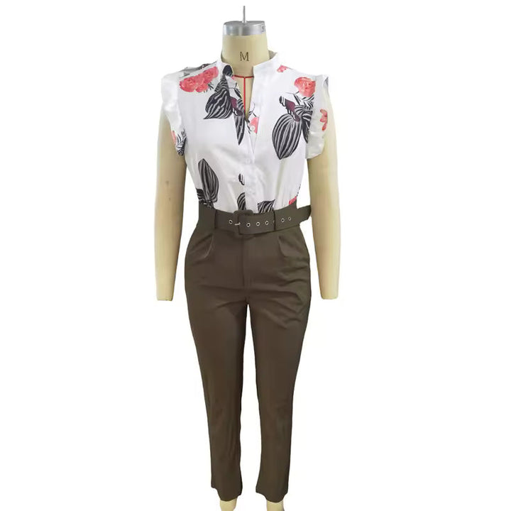 Rainie - Stylisches Set mit Rüschensäumen