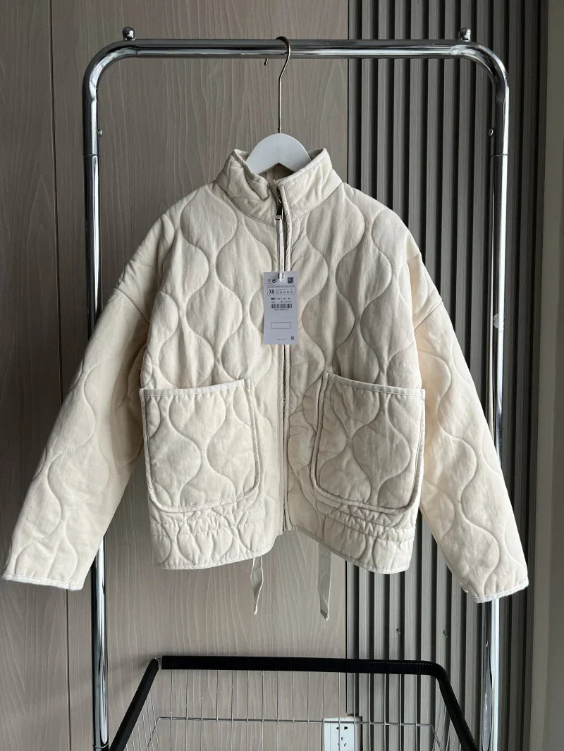 Zara™ - Vintage Steppjacke aus Baumwolle
