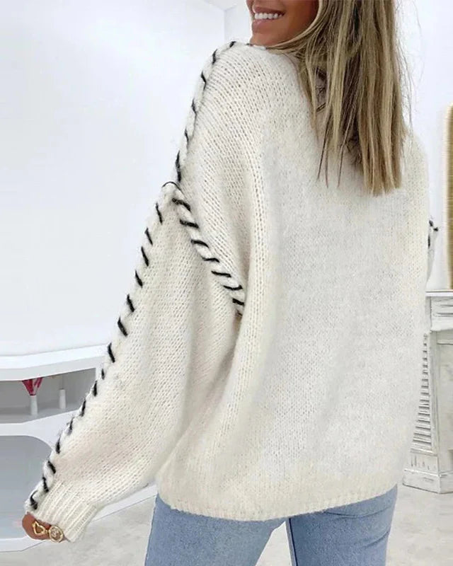 Amara - Lässiger warmer Strickpullover