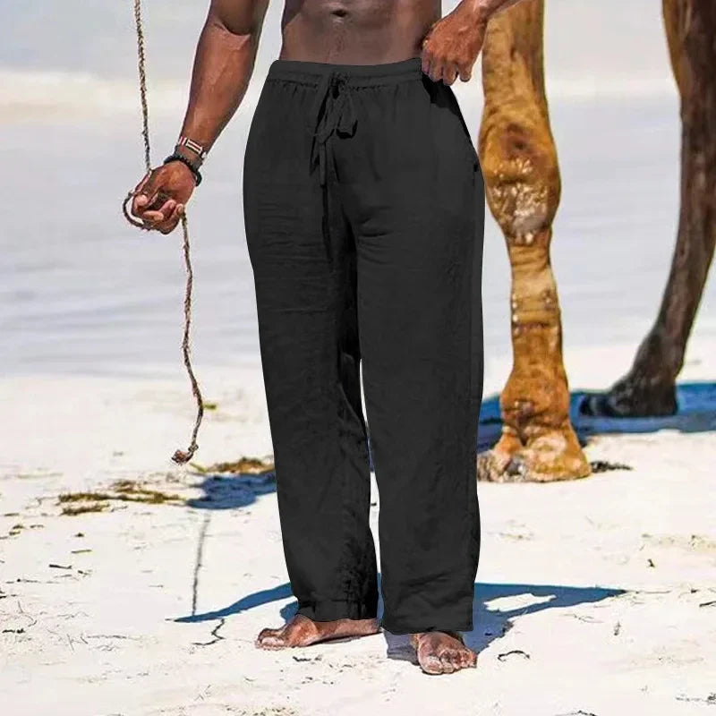 Jamal - Küsten-Leinenhosen