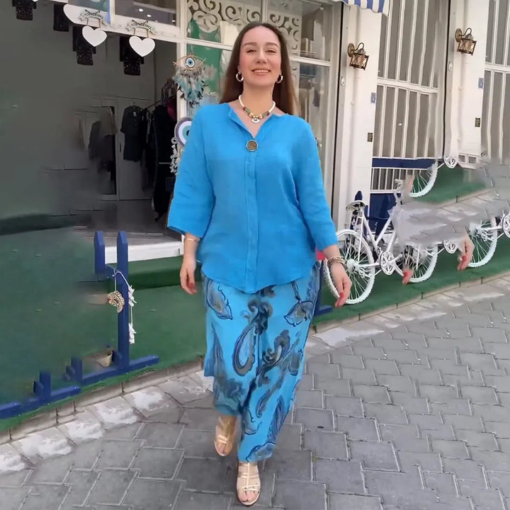 Flavia - Elegantes Boho-Set