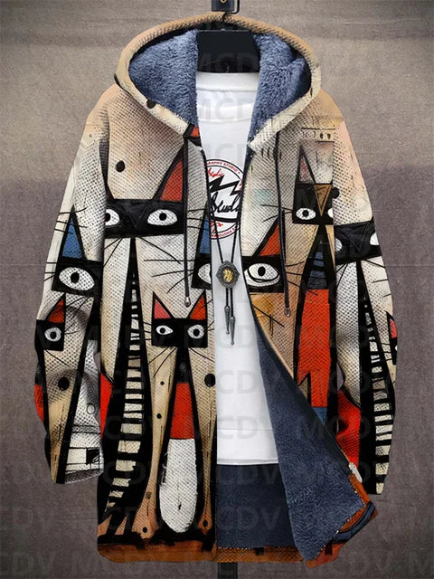 GÖTTLICH | EXQUISITER, KUNSTINSPIRIERTER, LUXURIÖSER CARDIGAN