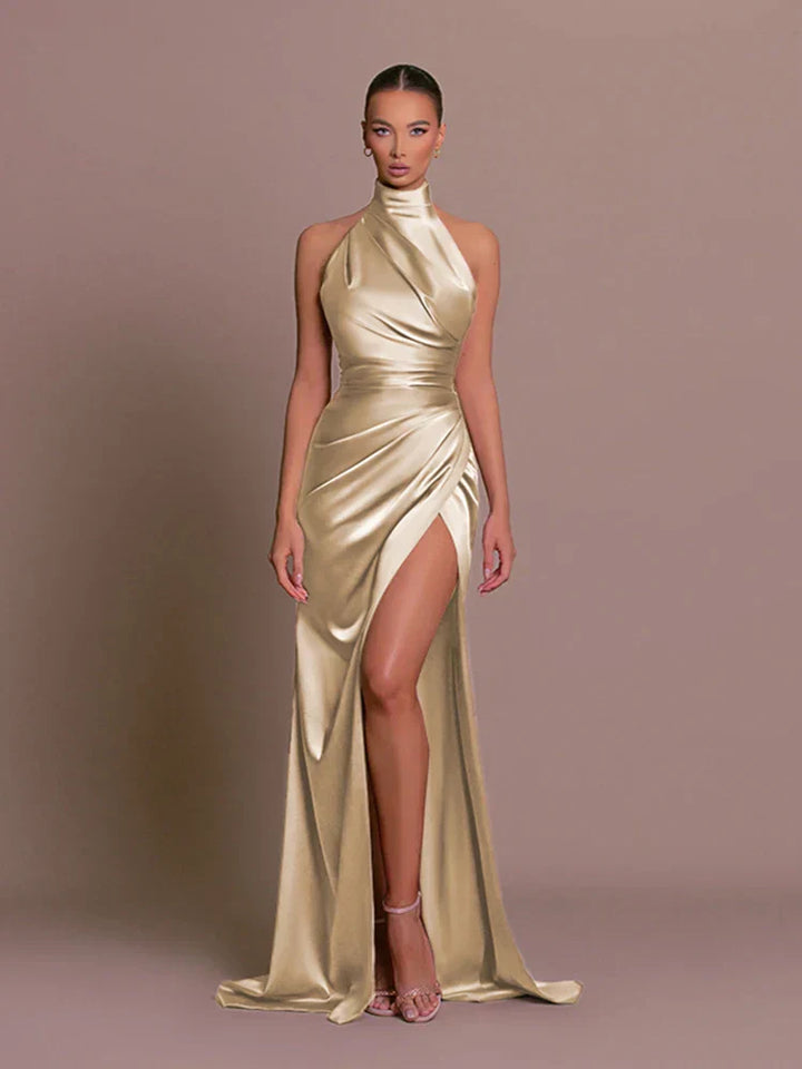 Livia | Elegantes Schlitzkleid