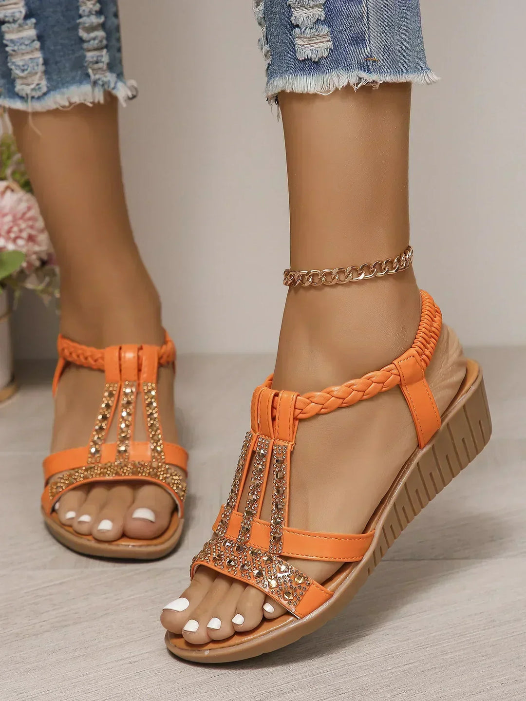 Francesca™ - Modische orthopädische Sandalen