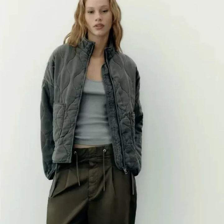 Zara™ - Vintage Steppjacke aus Baumwolle