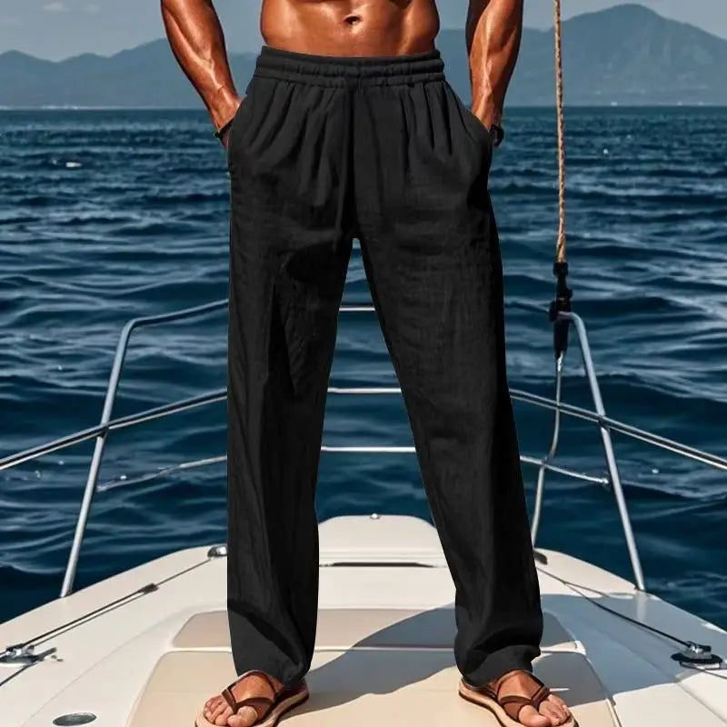 Elyas - Entspannte Leinenhose