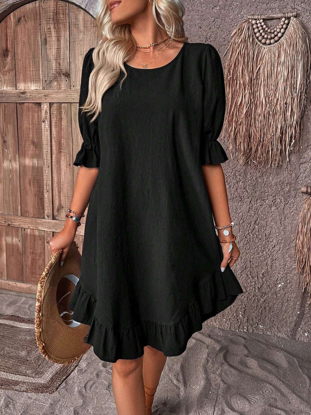 Elise | Zeitlose Midi Kleid (Fast ausverkauft)