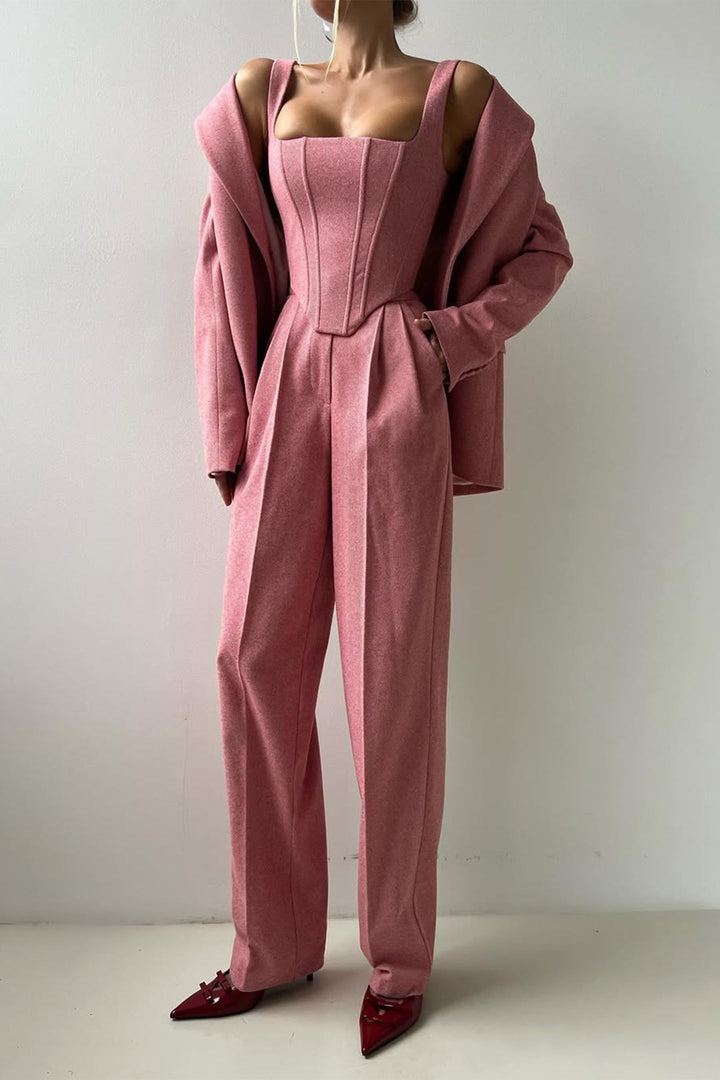 Dolce™ - Drei-Teile-Set mit Doppelreiher-Blazer