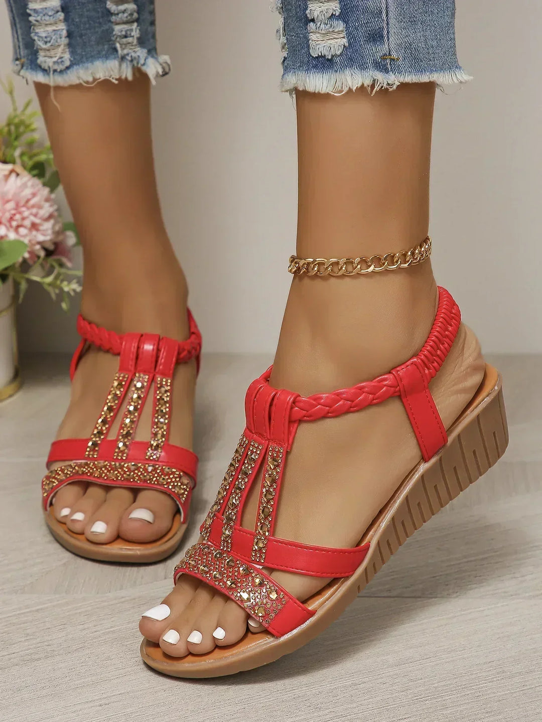 Francesca™ - Modische orthopädische Sandalen