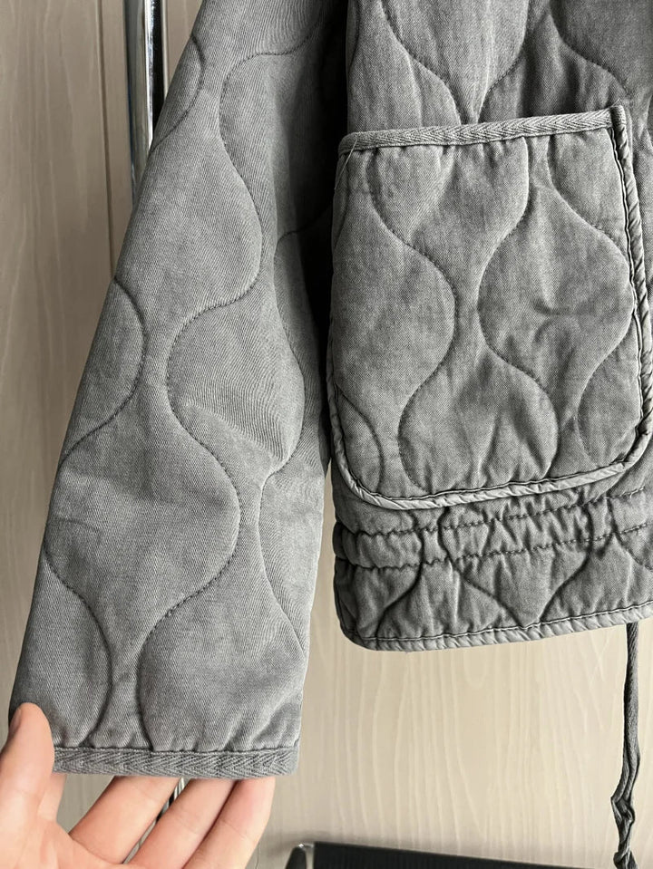 Zara™ - Vintage Steppjacke aus Baumwolle