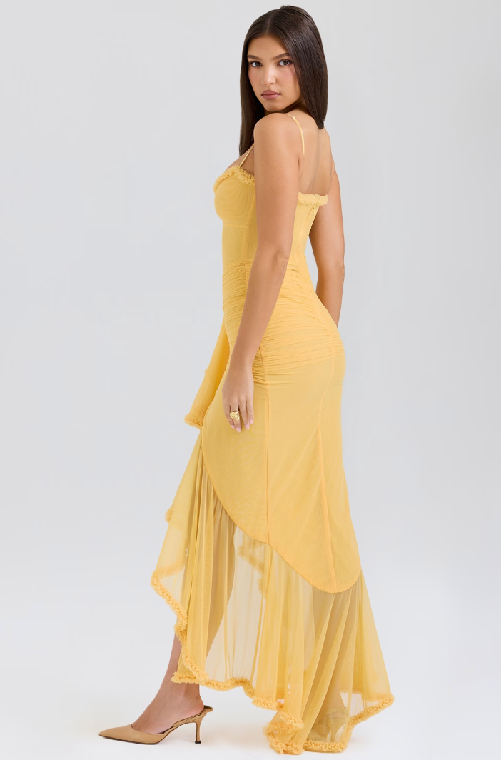 Fauna - Rüschen-Rüschenschwanz-Party-Kleid