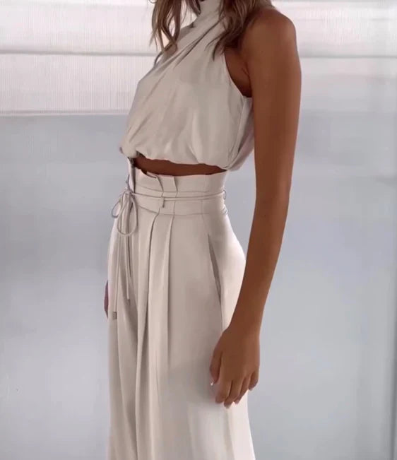Jana™ - Satin Zweiteiliges Set