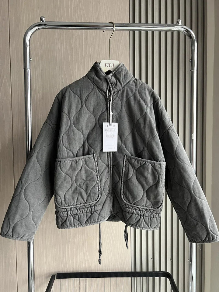 Zara™ - Vintage Steppjacke aus Baumwolle