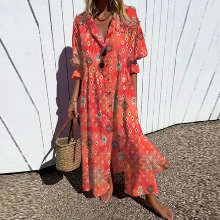 Diara™ - Luxe Frühling Bohemian Kleid