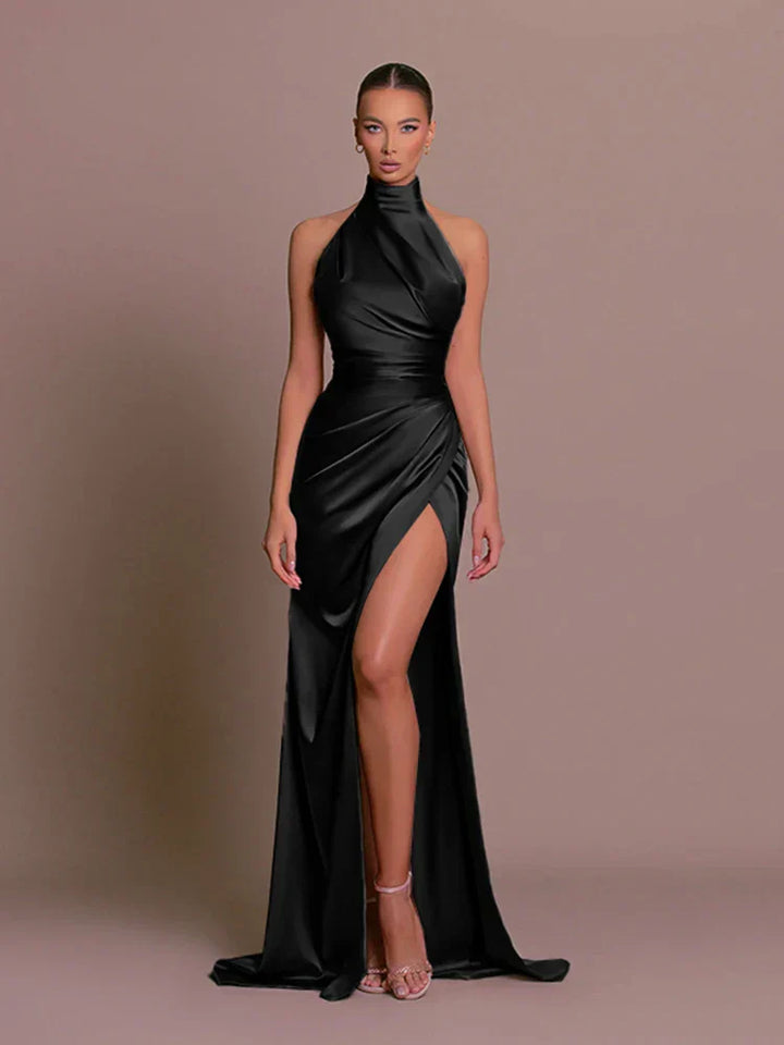 Livia | Elegantes Schlitzkleid