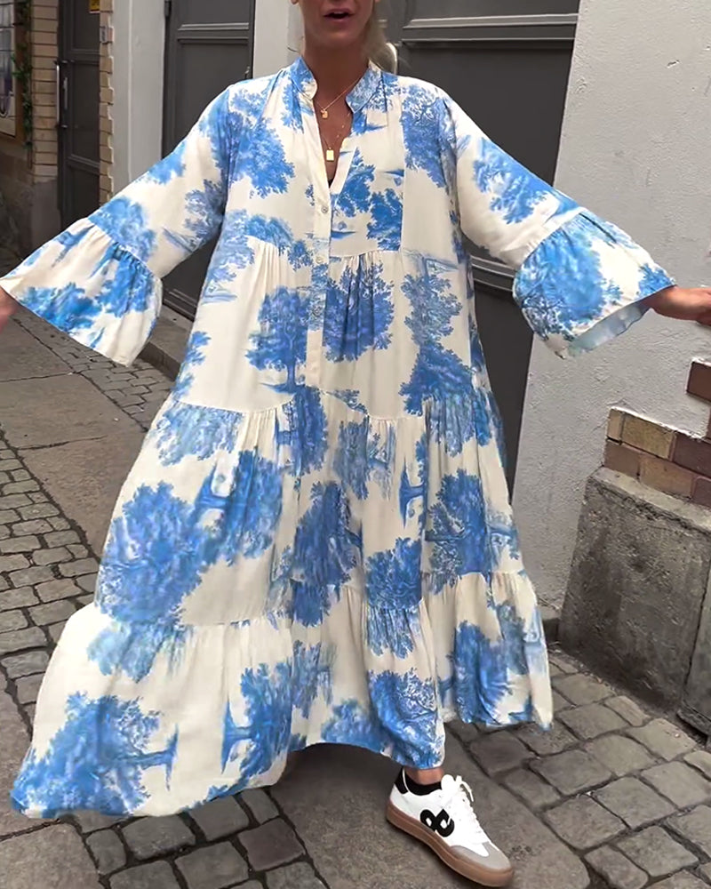 Diana™ - Bequemes Patchwork-Maxikleid
