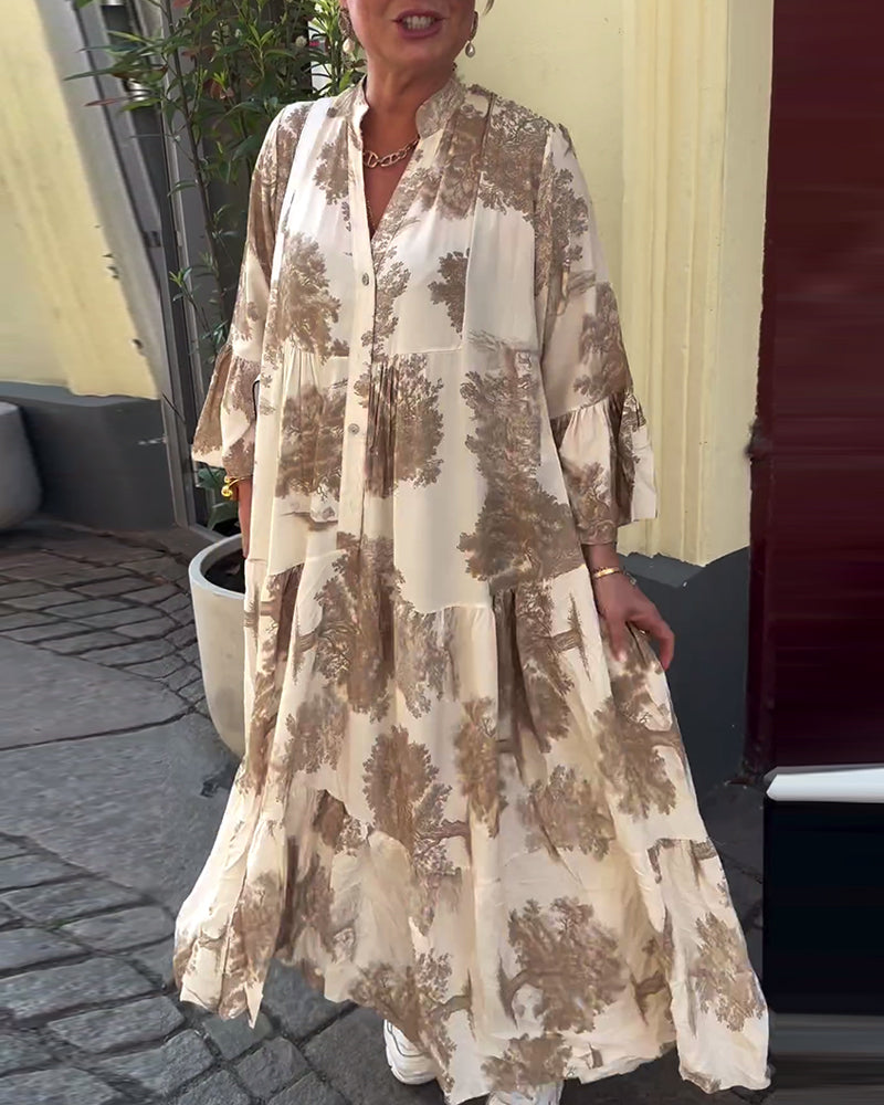 Diana™ - Bequemes Patchwork-Maxikleid