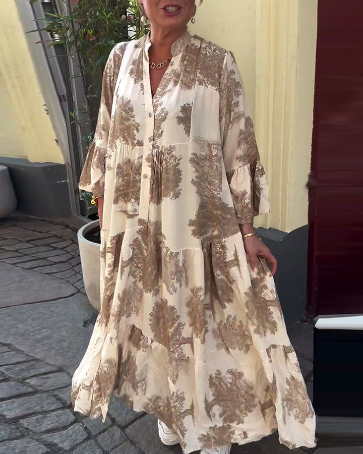 Diana™ - Bequemes Patchwork-Maxikleid