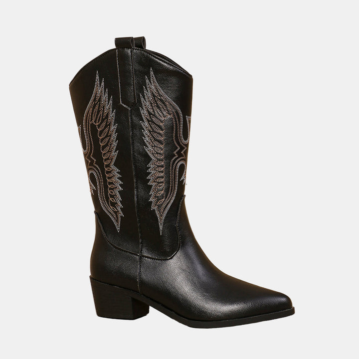 Emery | Blockabsatz Cowboy Stiefel