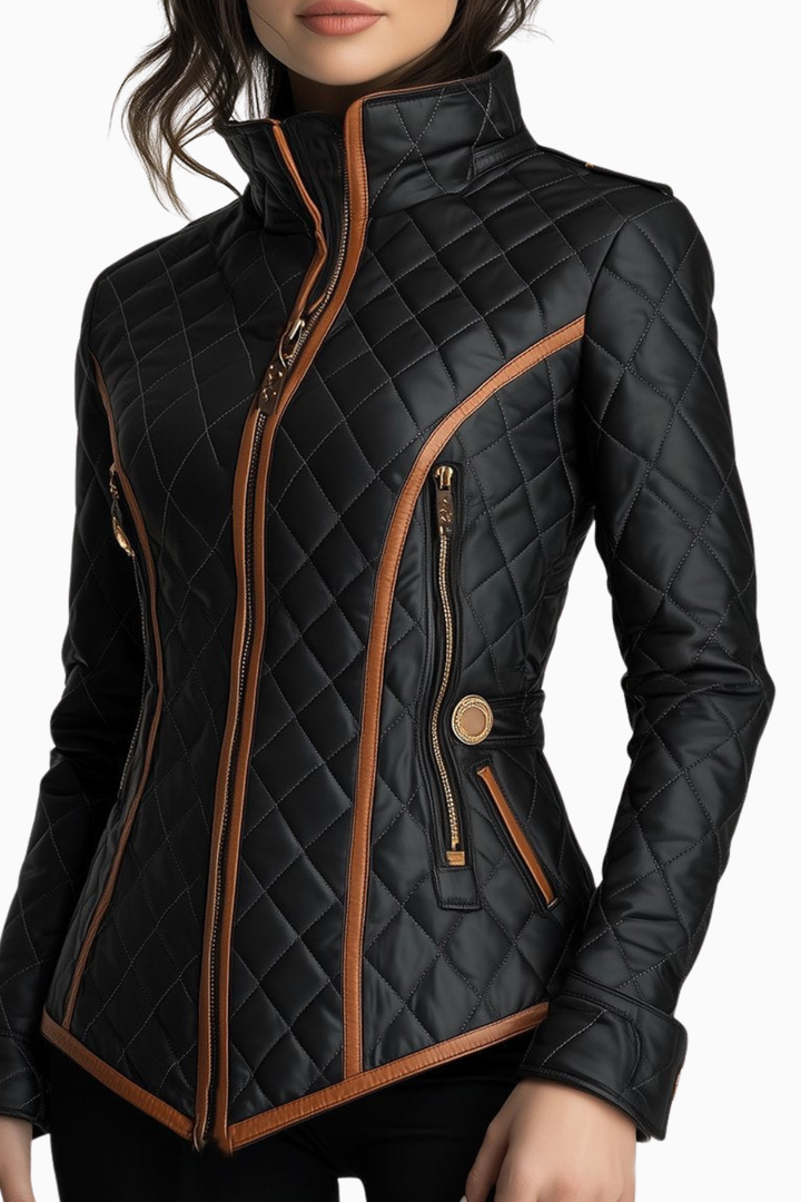 Lily™ - Diamantgesteppte, wattierte Jacke