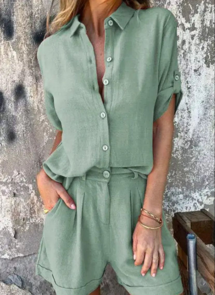 Noa - Zweiteiliges Leinenmischset