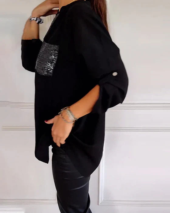Elaine™ - Schickes Glamour-Top