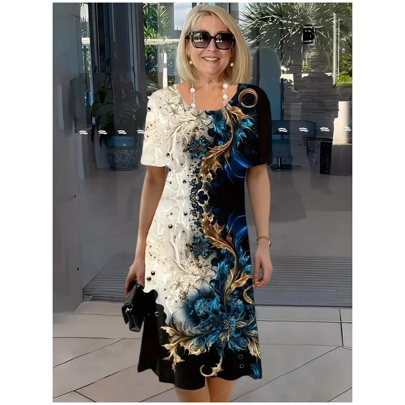 Helena™ - Zeitloses Florales Sommerkleid