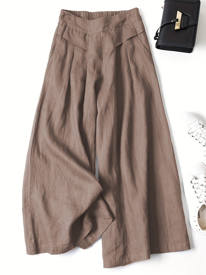 Bella™ - Bequeme Capri-Hosen mit weitem Bein