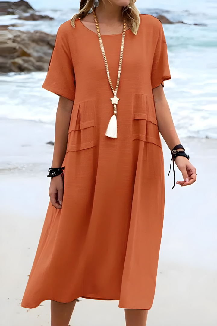 TAYLOR™ - Bequemes Kleid mit Bauchbedeckung