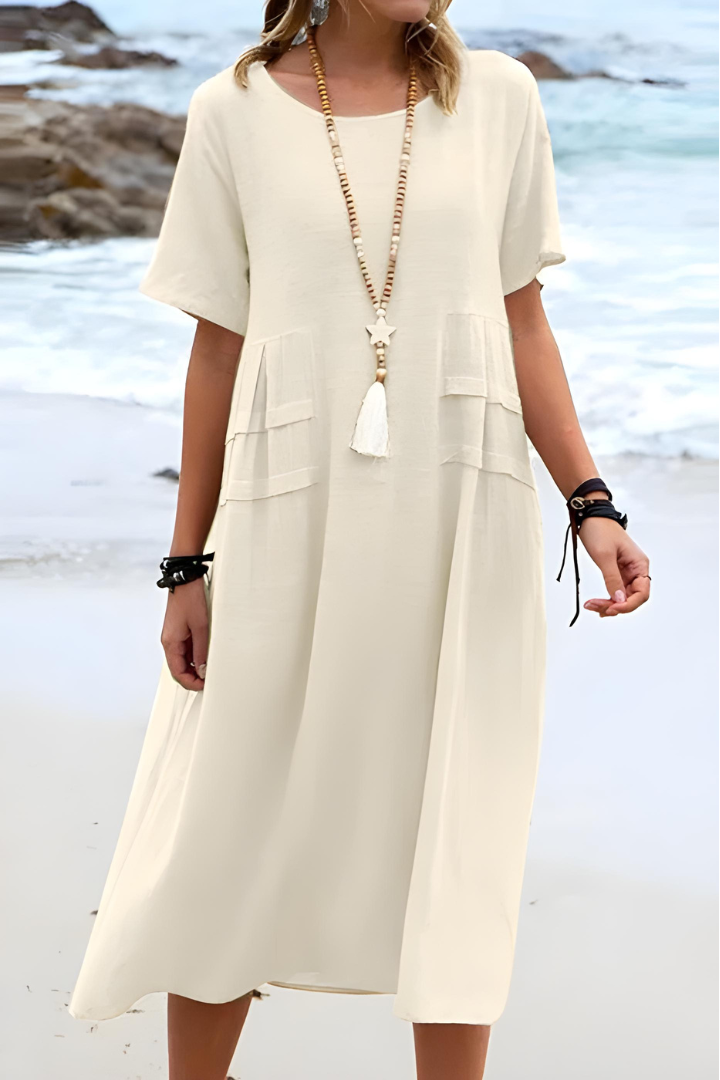 TAYLOR™ - Bequemes Kleid mit Bauchbedeckung