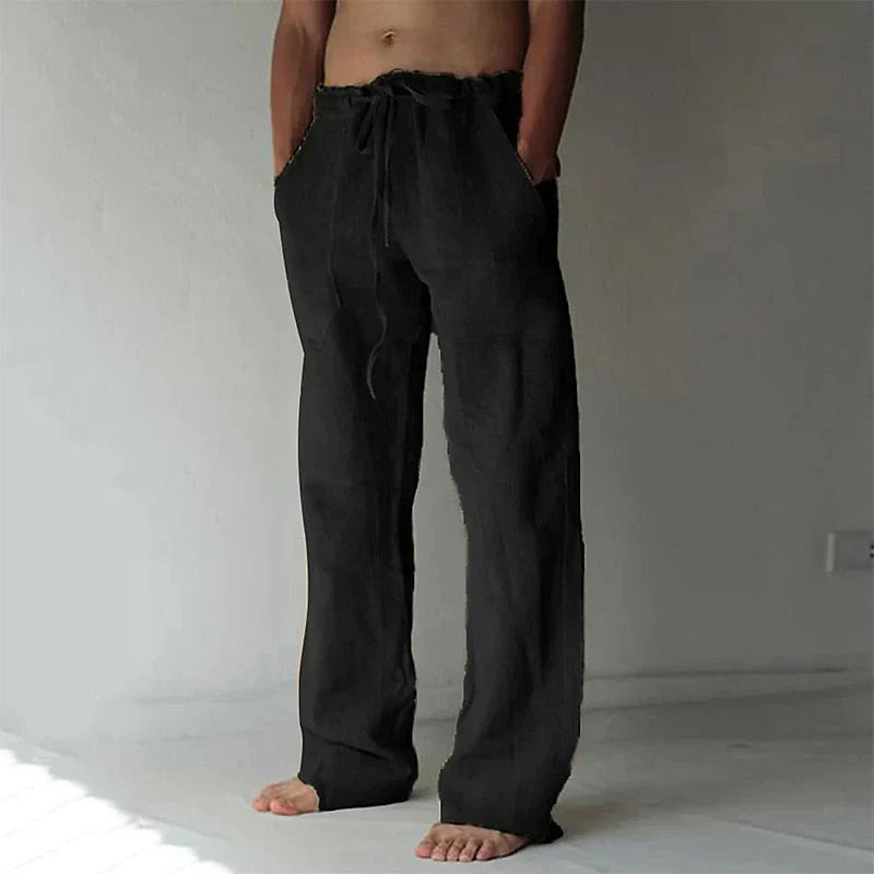 Davide - Entspannte Leinenhose