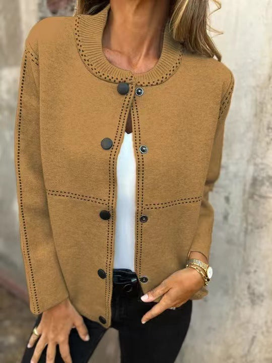 Jane™ - Klassische Strickjacke mit Knopfleiste