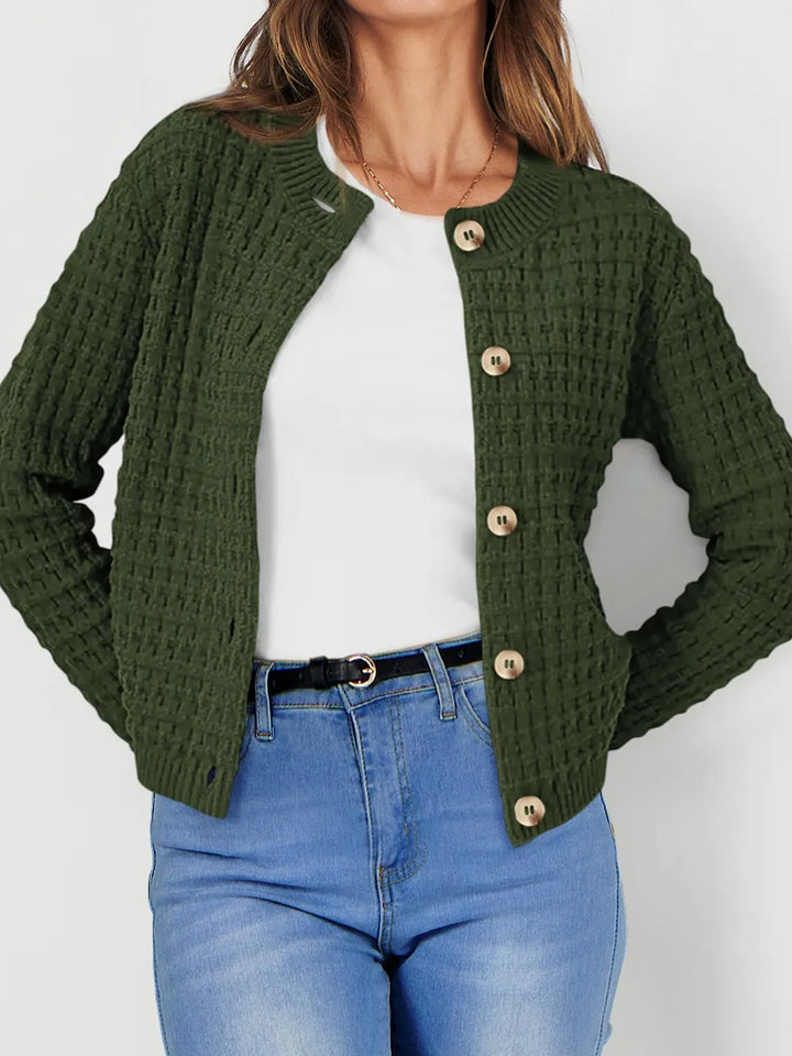 Harper™ - Strickjacke mit Knopfleiste