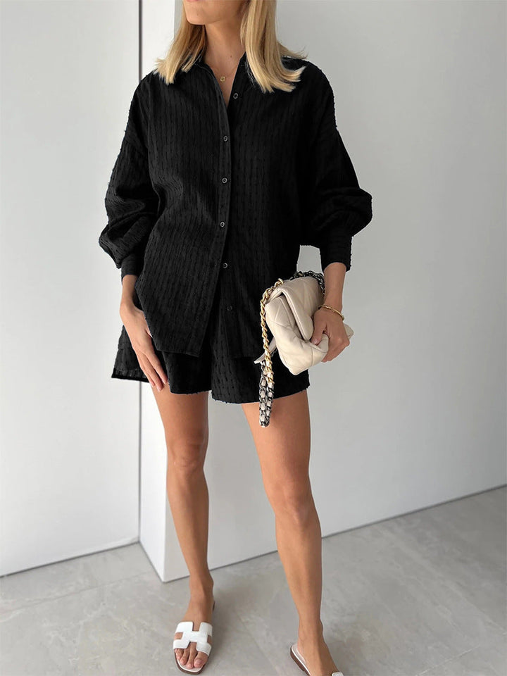 Elizabeth™ - Luftiges Shirt- und Shorts-Set