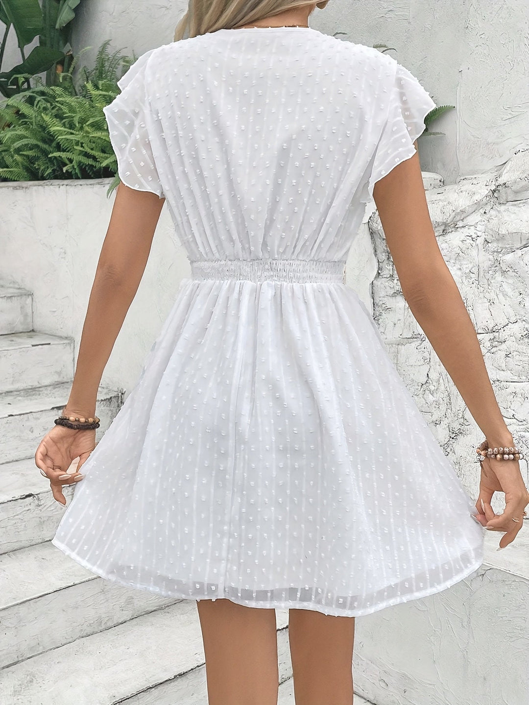 Wrenna™ - Elegantes A-Linien-Kleid aus französischer Spitze