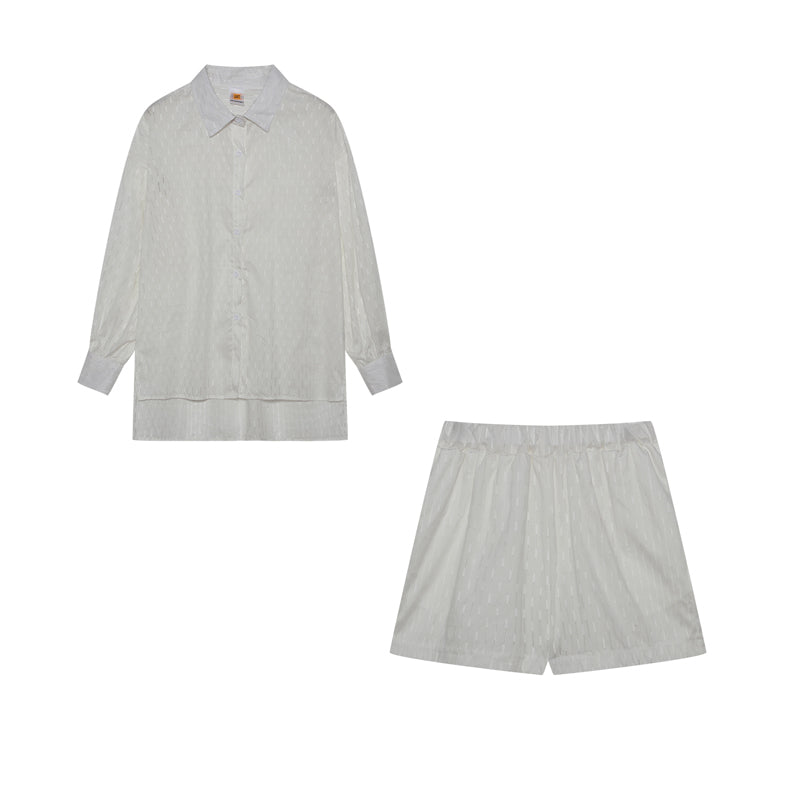 Elizabeth - Luftiges Shirt- und Shorts-Set