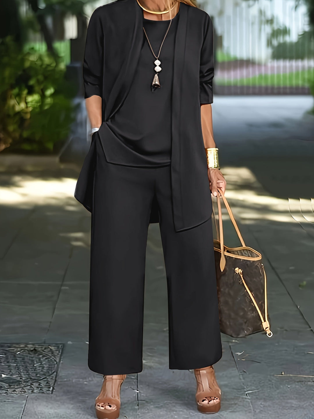 Layla™ - Stilvolles Chic Drei-Teile-Set